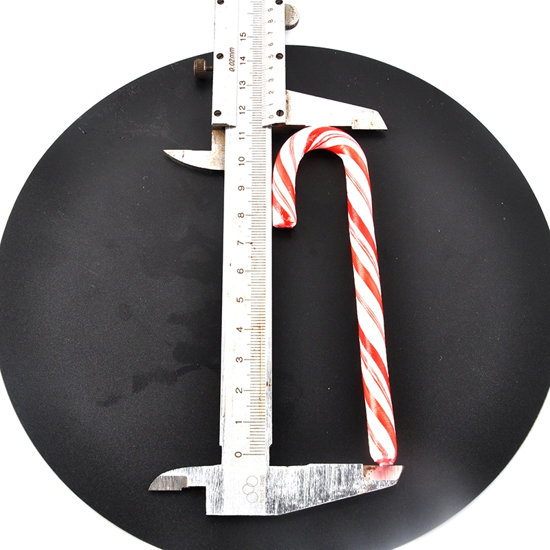 Christmas Cane Lollipop Candy for Christmas Holiday Santa Claus Gift 12g*10PCS Red Swirls Mint Flavor Candy Canes for Daily Life