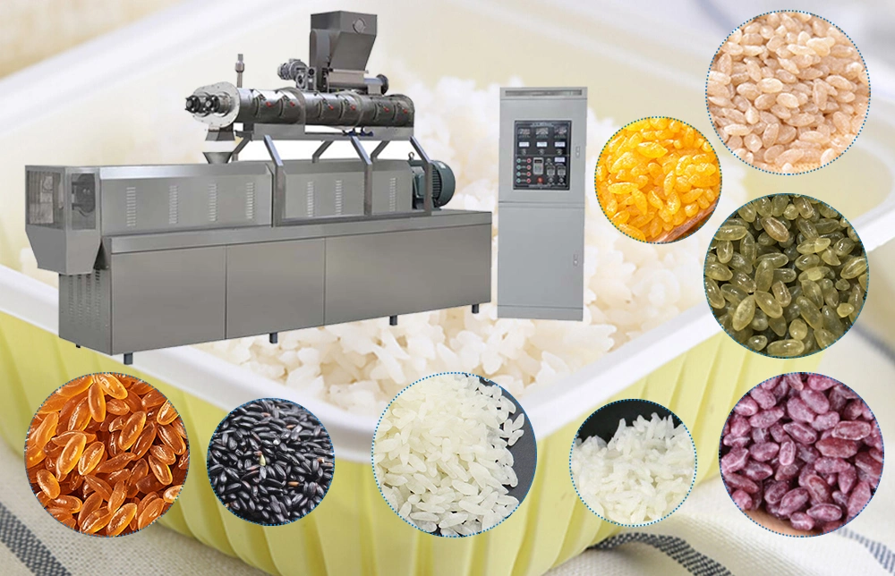 Healthy and Delicious Nutritious Rice Production Line