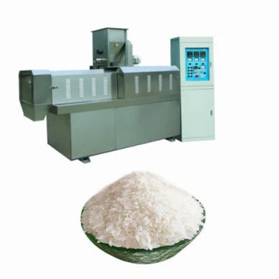 중국에서 기계 생산 라인 500kg/h를 만드는 인공 쌀 영양가 있는 정미 기계 제조업체